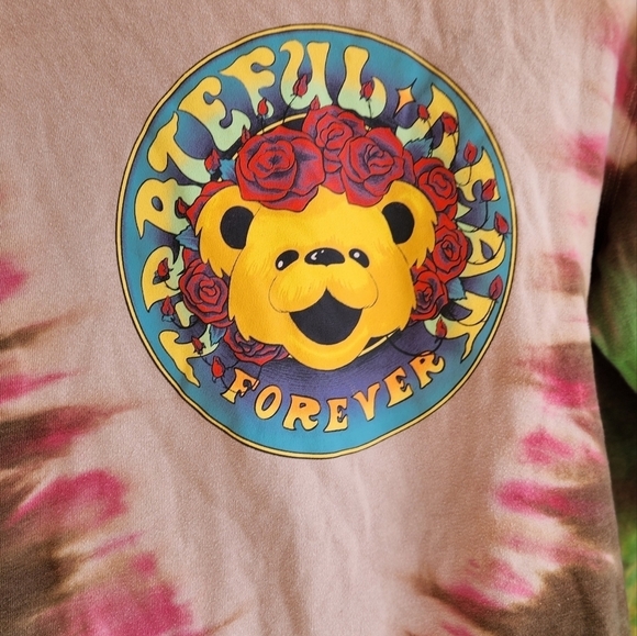 Grateful Dead Tops ‎ Grateful Dead Tie Dye Sweatshirt - Picture 5 of 6
